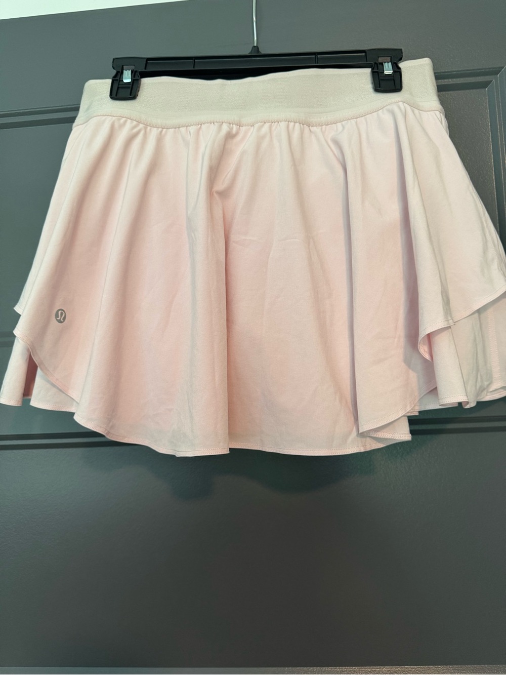 lululemon athletica pale pink circle skater skirt